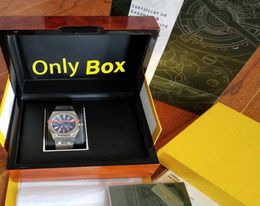 2021 New Sell Top Custom Quality Green Watch Box for All Series Boxes Watches Booklets Tags Papers5769530