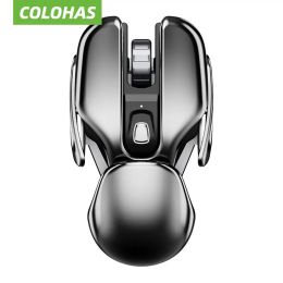 Batteries Px2 Metal 2.4g Rechargeable Wireless Mute 1600dpi Mouse 6 Buttons for Pc Laptop Computer Gaming Office Home Waterproof Mouse
