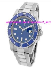 Luxury Wristwatch Water Resistant 116610 Ceramic Bezel Steel Watch MINT Automatic Men Watch Men039s Watch Top Quality9066258