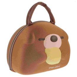 Dinnerware Lunch Bag Insulated Tote Storage Adorable Bento Handbag For Picnic Travel