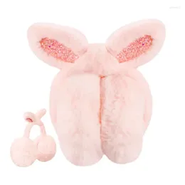 Carpets Ear Muffs For Women Adorable Bow Face Fluffy Earmuffs Soft Foldable Windproof Warm Winter Cartoon Men