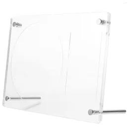 Frames Acrylic Po Frame Desktop Standing Blank Picture Holder For Crafting