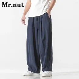 Men's Pants Spring Autumn Baggy Unisex Cool Slacks Clothes Fashion Wide Leg Harajuku Clothing Casual Japanese Trousers