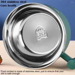 Dinnerware Stainless Steel Instant Noodle Bowl With Lid Student Bag Drain Sealed Cooler Portable Cup Lunch Dormito K8k0