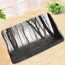 Bath Mats Aesthetic Forest Under The Sun Landscape Mat Scenery Home Decor Entrance Door Bathroom Rug Carpet