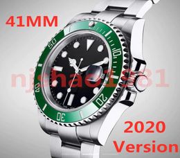 2020 New Version 41mm Men Mens Sprot Watch Watches Stanless Steel SelfWind 2813 Mechanical Automatic Wristwatches9609577