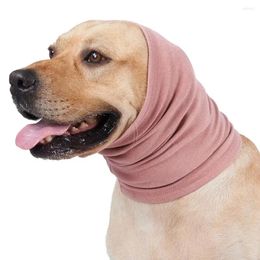 Dog Apparel Pet Ear Cover Wrap Noise Snood Anti-scare Protective Muffs For Calming Anxiety Relief Dropship