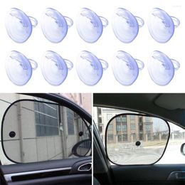 Hooks 10PCS Clear Car Sunshade Bathroom Supplies Wall Hanger Suction Cup Sucker Hook