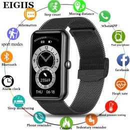 Wristbands EIGIIS Women Smart Band for Huawei Phone Smart Bracelet Men Sport Fitness Heart Rate Blood Pressure Waterproof Ladies Smartwatch