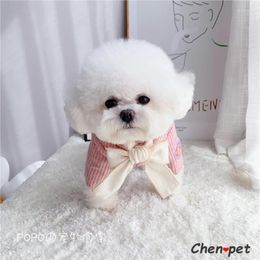 Dog Apparel Luxury Winter Sweet Cute Designer Pet Puppy Cat Clothes For Small Dogs Hoodies Coat Thicken Warm Jacket Sweater