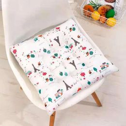 Pillow Thickened Seat With Straps Comfortable Square S For Home Office Anti-slip Breathable Chairs