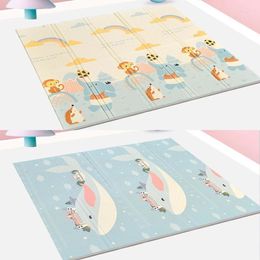 Carpets 2024 Folding Play Mat XPE Foam Baby Playmat Soft Floor Crawling Pad Toys For Kids Carpet Game Activity Rug