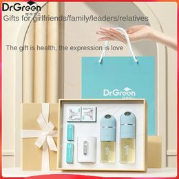 Dr.Green 4S Thermostatic born Baby Bottle PPSU 180240mL Gift Set Sealed isolation Fast milk filling Removable/Washable 240326