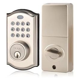 Lock Keyless Entry Door Lock Electronic Deadbolt Lock with Keypads, Auto Lock, Security Waterproof Smart Lock Easy to Install, Idea