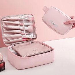 Storage Bags Portable Zipper Cosmetic Bag For Women Beauty Case Multifunctional Makeup Organiser Home Toiletries Lady