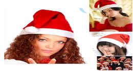 Christmas Santa Claus Hats Red And White Cap Party Hats For Santa Claus Costume Christmas Decoration For Kids Adult Christmas Hat 4048693