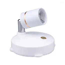 Wall Lamp Spotlight Remote Controlled Indoor Lighting Equipment Convenient Abs Use Decorative