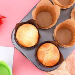 Baking Tools 50PCS Spaper Style Cupcake Liner Cup For Wedding Party Tulip Muffin Paper Oilproof Cake Easy To Use