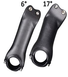 no logo stem 318mm 617 Degree RoadMTB full Carbon fiber Stems Bike Parts 708090100110120130 Bicycle Stem black8930659