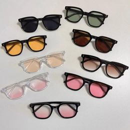 Sunglasses Trendy For Women Unique Design Gradient Color Pink Sun Glasses Female Men Outdoor Portable Fishing Eyewear