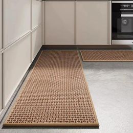 Carpets Anti-Fouling And Oil Resistant Kitchen Carpet Household Long Strip Anti Slip Washable Floor Mat