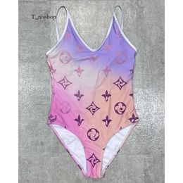 Bikini Designers Women Classic Letter Print One-piece Swimsuits Beach Sexy Ladies Fashion Swim Suit Two-piece Set 308