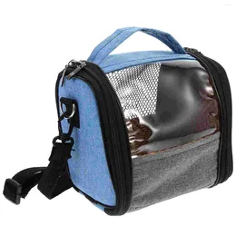 Dog Carrier Backpack Parrot Out Bag Small Pet Carrying Breathable Bird Toy Travel Cage