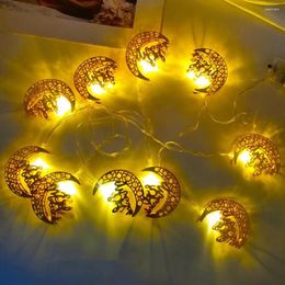 Strings Led String Light Elegant Ramadan Eid Lights Battery Powered Fairy Lamps For Festive Party Ornaments