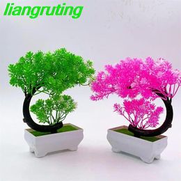 Decorative Flowers Simulation Flower Garden Balcony Living Room Decoration Small Pot