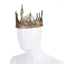 Party Supplies Cosplay Imperial Crown PU Soft Foam Headwear Middle Ages King Props