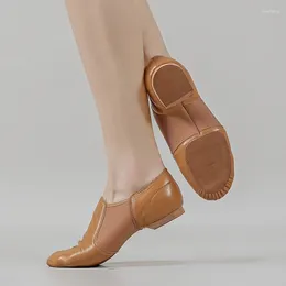 Dance Shoes Professional Ballet Competition Training Latin Children's Soft-soled Leather Jazz