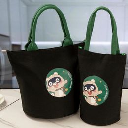 Storage Bags Lunch Box Bag Handbag Office Worker With Rice Primary School Student Cute Portable Canvas