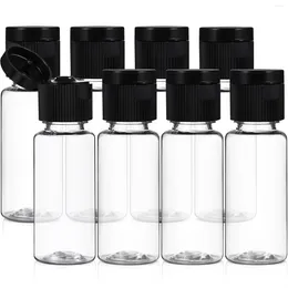 Storage Bottles 30 Pcs Empty With Lids Makeup Travel Sample Packing Containers Jars For Shower Gel Emulsion Emollient Water