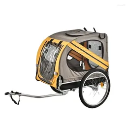 Dog Carrier Take The To Ride Large Pet Bicycle Hanging On Back Of Ear Trailer Cart Outdoor Walking Cat Carrying Folding