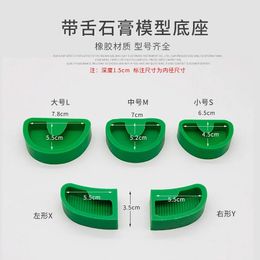 Dental Model Base Set Dental Mould Plaster Base Denture Tray Dental Lab Former Base Kit