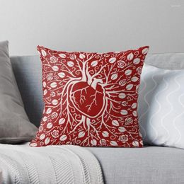 Pillow Human Heart And Rose Vine Throw Sofa Cover Decorative Covers S