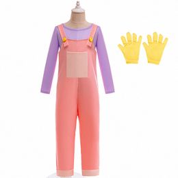 Set di abbigliamento per bambini Designer set rosa viola ragazzi baby toddler cosplay abiti estivi per bambini abbigliamento per bambini estate y2ef#