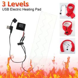 Carpets 1PC Winter Warm USB Electric Heated Pad Waterproof 3 Level Adjustable Outdoor Heating For DIY Clothing Fever Heat Mat