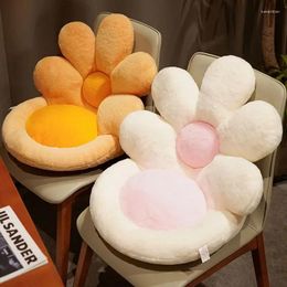 Pillow INS Wind Super Soft Flower Office Long Sitting One Piece Student Fart Petal Chair Tatami