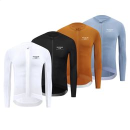 PNS Men Cycling Jersey Long Sleeve Pro Team Jersey MTB Road Bike Clothing Maillot Ciclismo Hombre Breathable Bicycle Shirts 240328