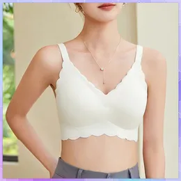 Camisoles & Tanks Sexy Crop Tank Tops Female Bras For Women Push Up Women's Padded Tube Top With Cups Lingerie Seamless Bra Vest Inner