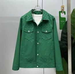 5XL GREEN designer jacket men long sleeve classical luxury jackets mens coat