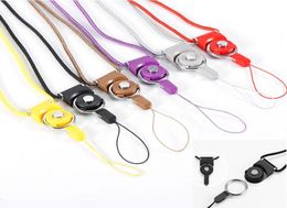 360 Degree Rotatable Detachable Neck Strap Ring Lanyard hanging Charming Charms For iphone 12 11 Pro MAX XR Cell phone Certificate2148726