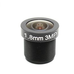HD 1/2,5 "1,8 mm 115 gradi largo angolo cctv IR 3MP Lens M12x0.5 per sicurezza AHD TVI SDI CVI IP Camera