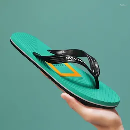 Slippers Summer Men's Home Flip Flop High Quality Shoes For Men Soft Comfortable Mens Flat Slip-on Outdoor Beach Sandal