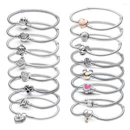 Charm Bracelets 2024 Castle Bracelet Heart 100th Anniversary Cartoon Pumpkin Car Fit Orinigal Charms Jewellery Women Everyday Accessories GIft