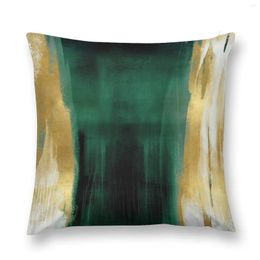 Pillow Free Fall Emerald With Gold Throw Christmas Case Sofa S Covers