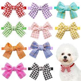 Dog Apparel 60/80PCS Paid Style Pet Bow Tie Bowties Decoration Dogs Neckties Grooming Pets Supplies For Small Collar Accessories