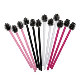 2024 50Pcs Disposable Mascara Wands Comb Applicator Makeup Tools Eye Lashes Extension Eyelash Brushfor eyelash extensions