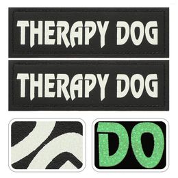 Dog Collars Service Sticker Sticker Patch Cinghia professionale Cinta di etichetta riflettente